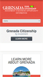 Mobile Screenshot of grenadadualcitizenship.com